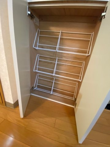 カサフローラの収納|シューズボックス
※写真は別号室です