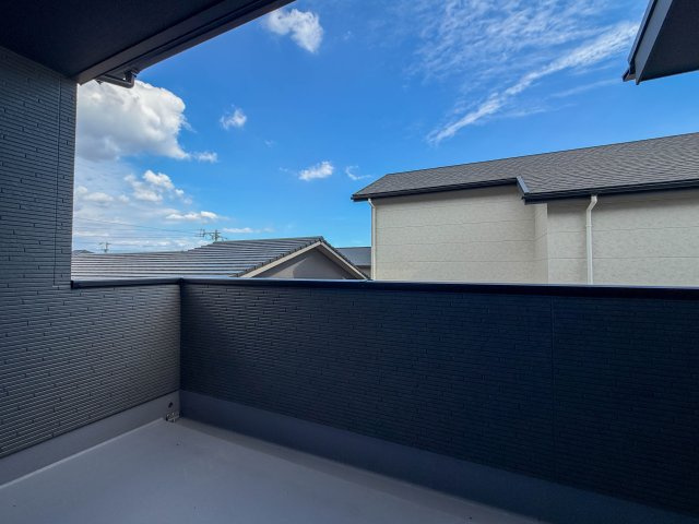小城市三日月町長神田-9期の庭|■■4号棟／バルコニー■■