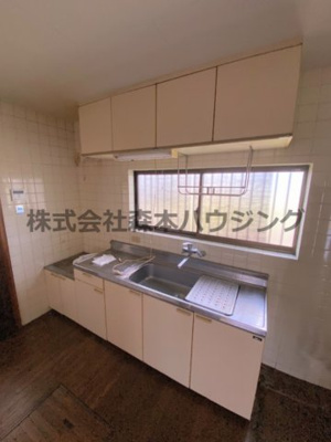 【キッチン】 | 　茄子作3丁目戸建貸家 | お料理しやすいキッチンです