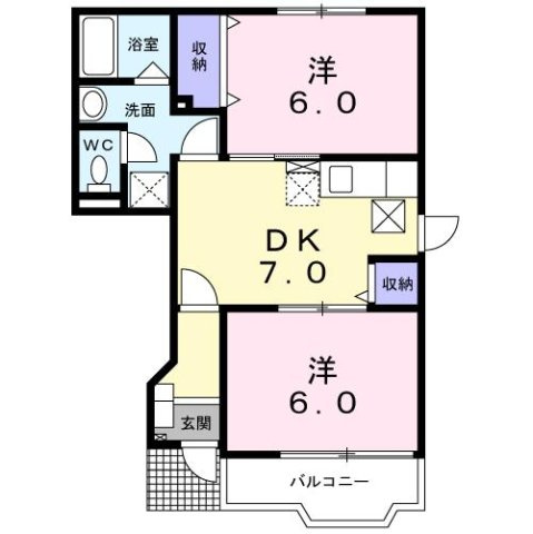 【間取り】 | エンブレムＢ