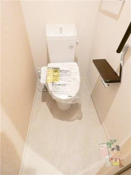ベレオ北方のトイレ|シャワー付トイレ