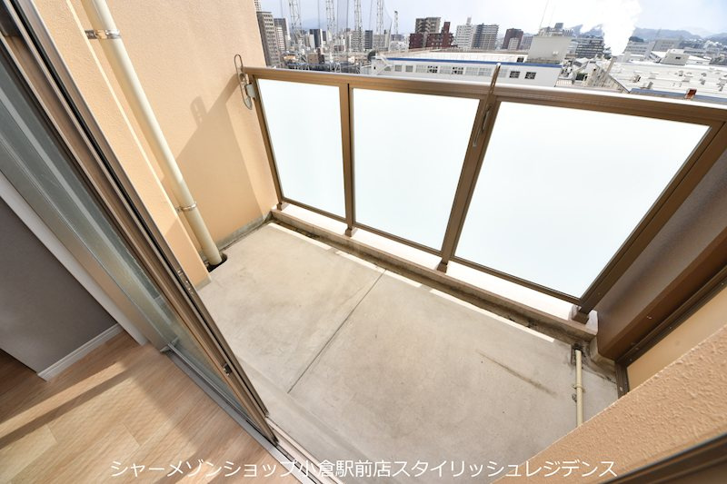 プランドール風の橋東のバルコニー