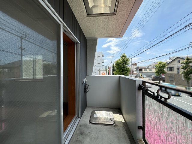 サンライズマンション二葉町のバルコニー