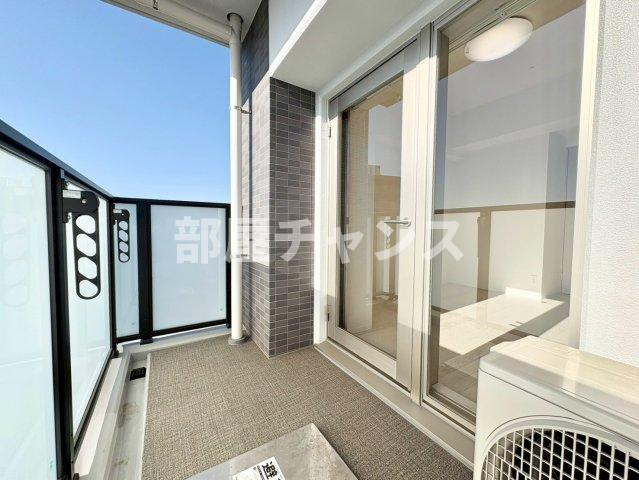 ディアレイシャス名古屋大須通のバルコニー