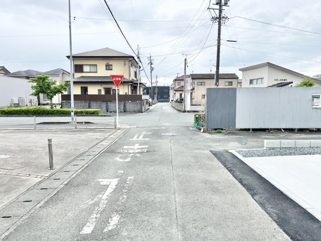 中央区和田町第1　全2棟　1号棟の前面道路含む現地写真|北から南へ撮影