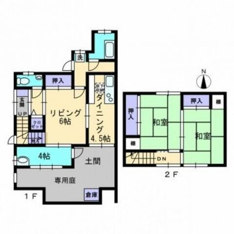 桜井町戸建　グランドハウスの間取り|間取図 