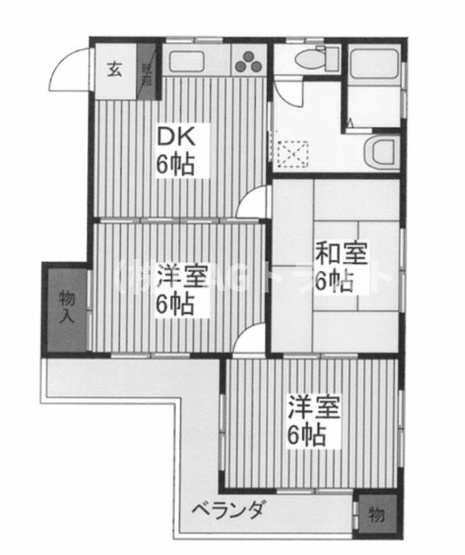 【間取り】 | 東大宮マンション