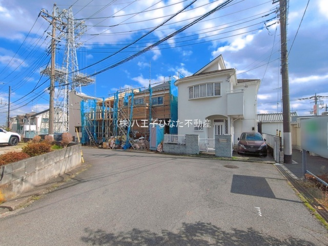 祝：成約済み　八王子市　めじろ台　新築戸建て　の前面道路含む現地写真|～仲介手数料無料☆八王子ひなた不動産～八王子市めじろ台　新築戸建て