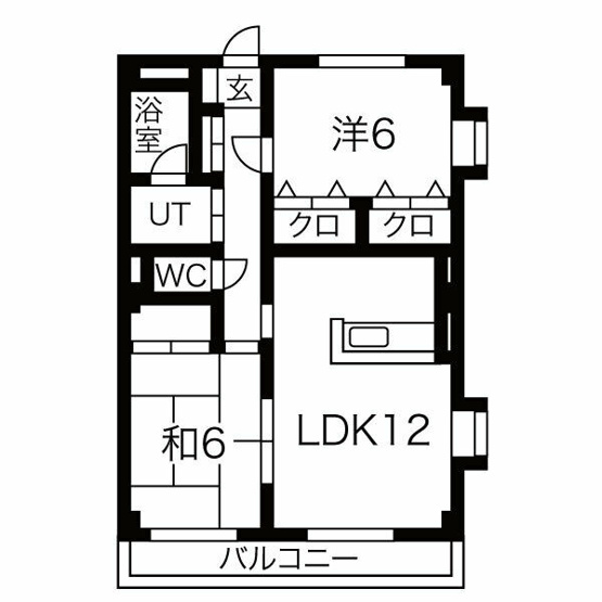 【間取り】 | ハツミマンションB