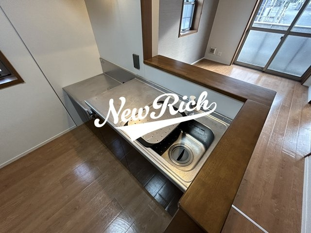 高崎市下之城町のアパートのキッチン