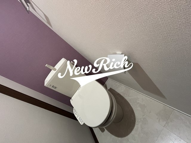 高崎市江木町のアパートのトイレ