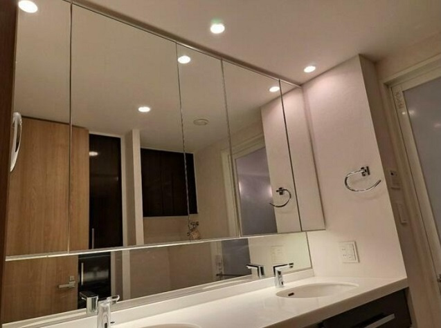港区三田１丁目の賃貸マンションのその他|洗面
