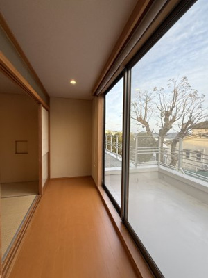 【和室】 | 苦楽園一番町戸建 | 縁側