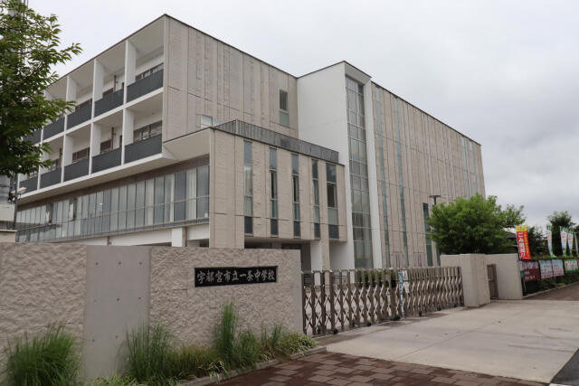 ブルーミングガーデン宇都宮市住吉町　新築一戸建ての外観パース|一条中学校まで978m