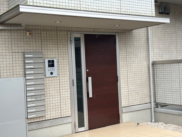 パークハイム上津のエントランス|清潔なエントランスです★