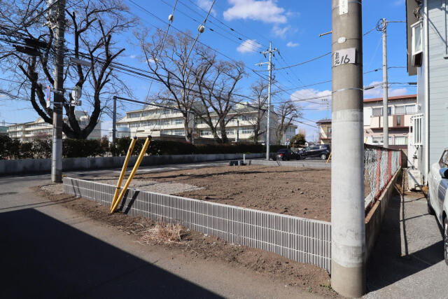 ブルーミングガーデン宇都宮市泉が丘７丁目　新築一戸建てのその他|外観造成後