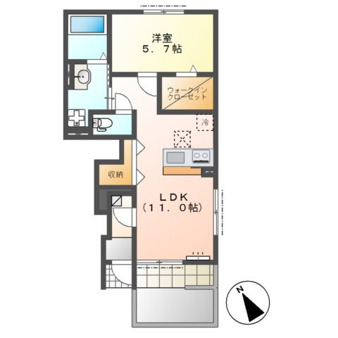 ロイヤルⅠの間取り
