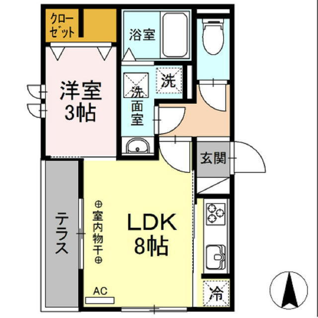 白山ガーデンプレイスの間取り