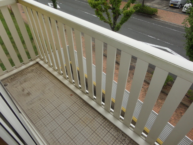 グリーンヴィレッジあいＤのバルコニー