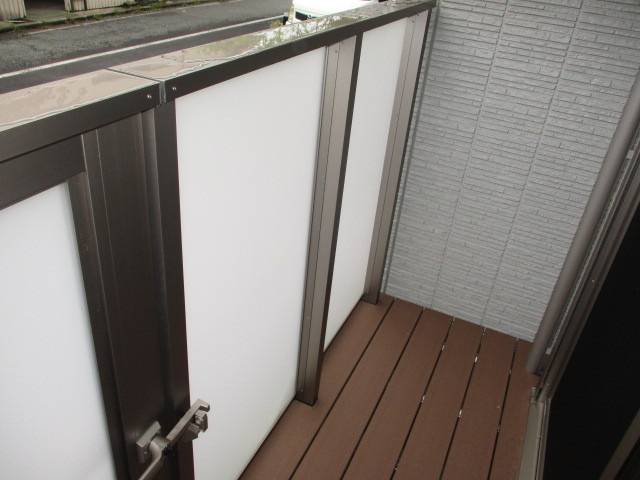 ヴィアソーレ・べレオのバルコニー