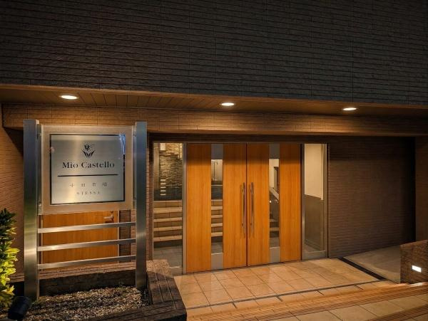 ミオカステーロ十日市場ステッサのエントランス|エントランスにはオートロックがついており、防犯面も安心！
清掃も行き届いています
