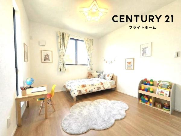 横浜市南区大岡１丁目の新築一戸建の洋室|本画像はAIがCGで家具作成しており、実際の現地に家具は設置されておりません。また、販売価格に家具等は含まれておりません。