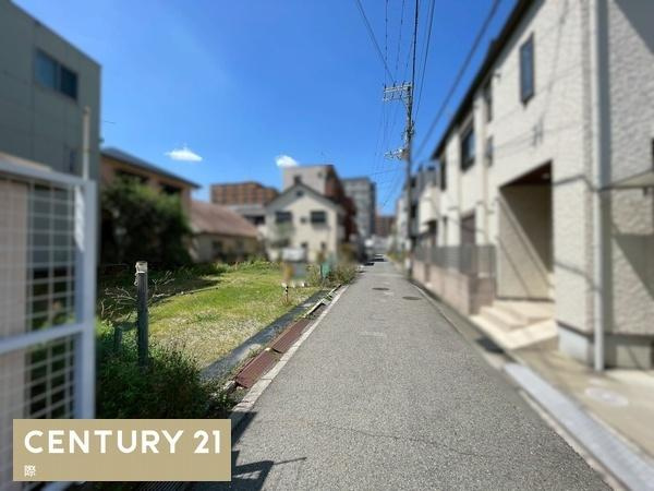 和歌山市納定　土地の前面道路含む現地写真