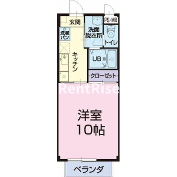 ルミエール蒲池の間取り