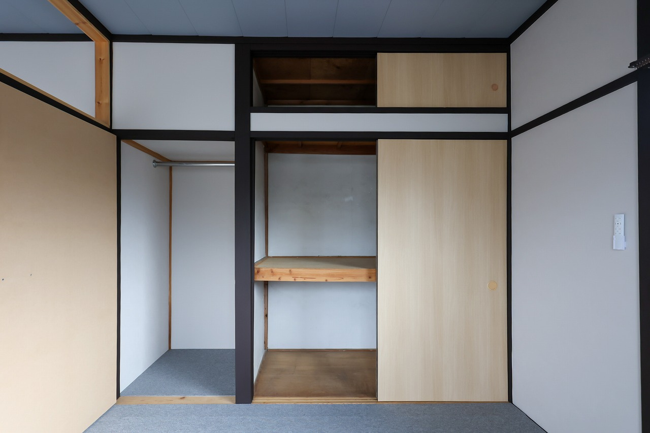 八幡町戸建ての収納|2階洋室収納