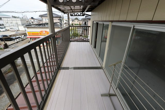 八幡町戸建てのバルコニー