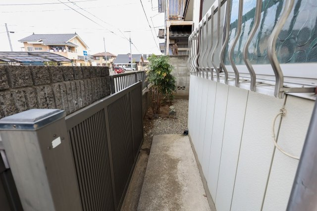 八幡町戸建ての庭