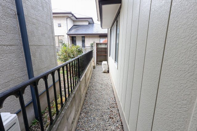 八幡町戸建ての庭