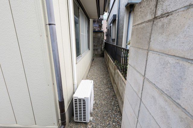 八幡町戸建ての庭