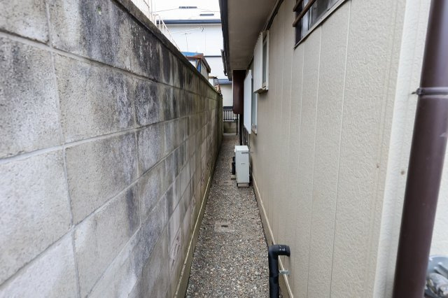 八幡町戸建ての庭