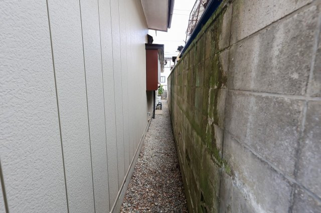 八幡町戸建ての庭