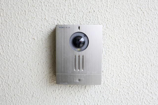 八幡町戸建てのセキュリティ|玄関ドアホン