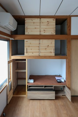 八幡町戸建ての収納|リビング収納