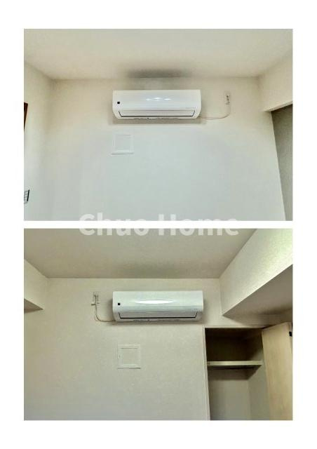 NICアーバンハイム亀戸の冷暖房・空調設備|エアコン新規新設×2台