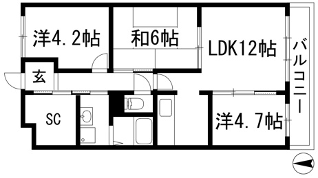 【間取り】