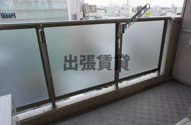 仲介手数料0！！Gramercy Shirakawa Koenのバルコニー