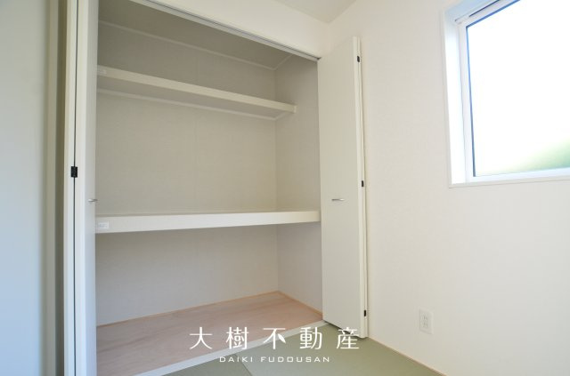 【和室】 | 綾瀬市早川 新築戸建て 全6棟【仲介手数料無料】 | 1階　和室（4.0帖）クローゼット