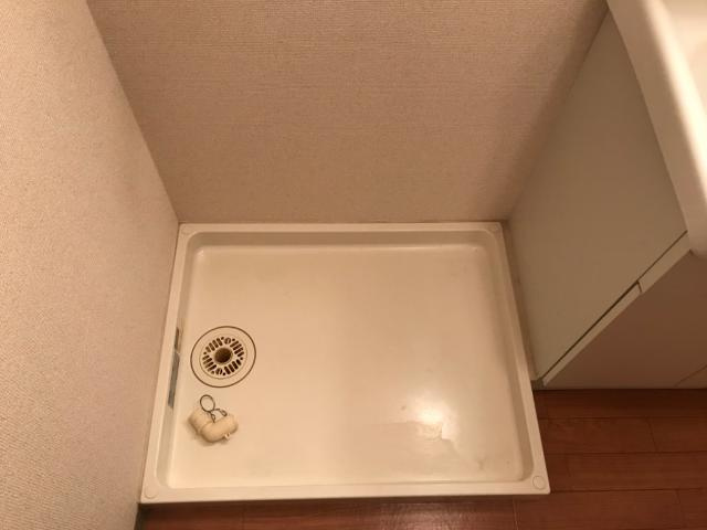 ベルウェイクの洗面所|洗濯機置き場