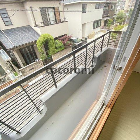 香里西之町戸建のバルコニー