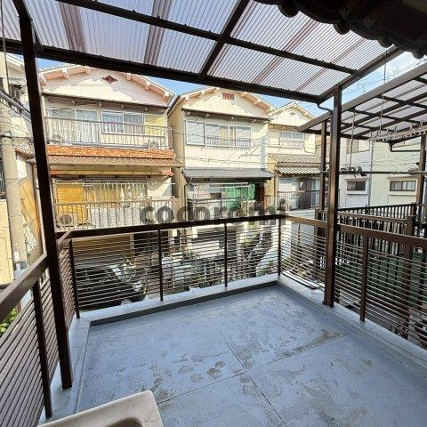 池田一丁目貸家のバルコニー