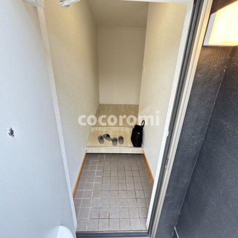 八雲北町テラスの玄関