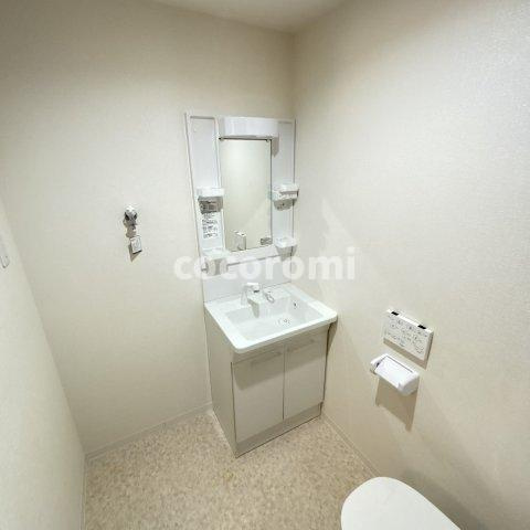 八雲北町テラスの洗面所