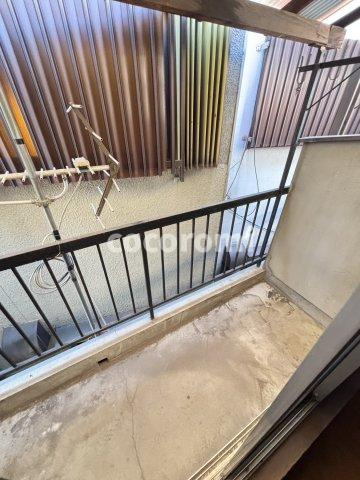 梶町３丁目テラスのバルコニー