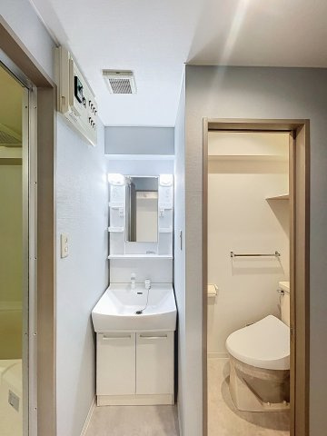 ハンビータウンの洗面所