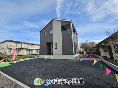 【駐車場】 | CRADLE GARDEN栃木市薗部町　第13　1 | 横並びに2台駐車可能♪
