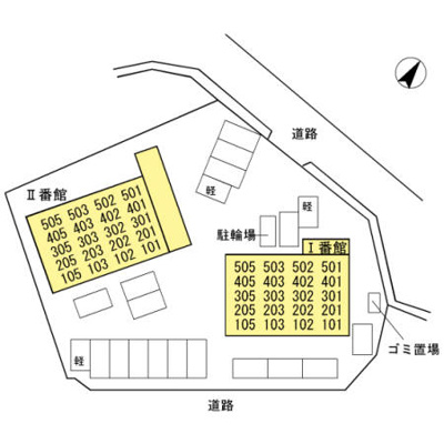 【区画図】 | アバンウェル今井町Ⅰ番館